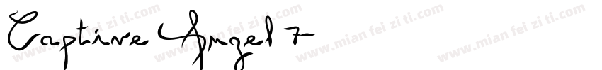 Captive Angel 7字体转换